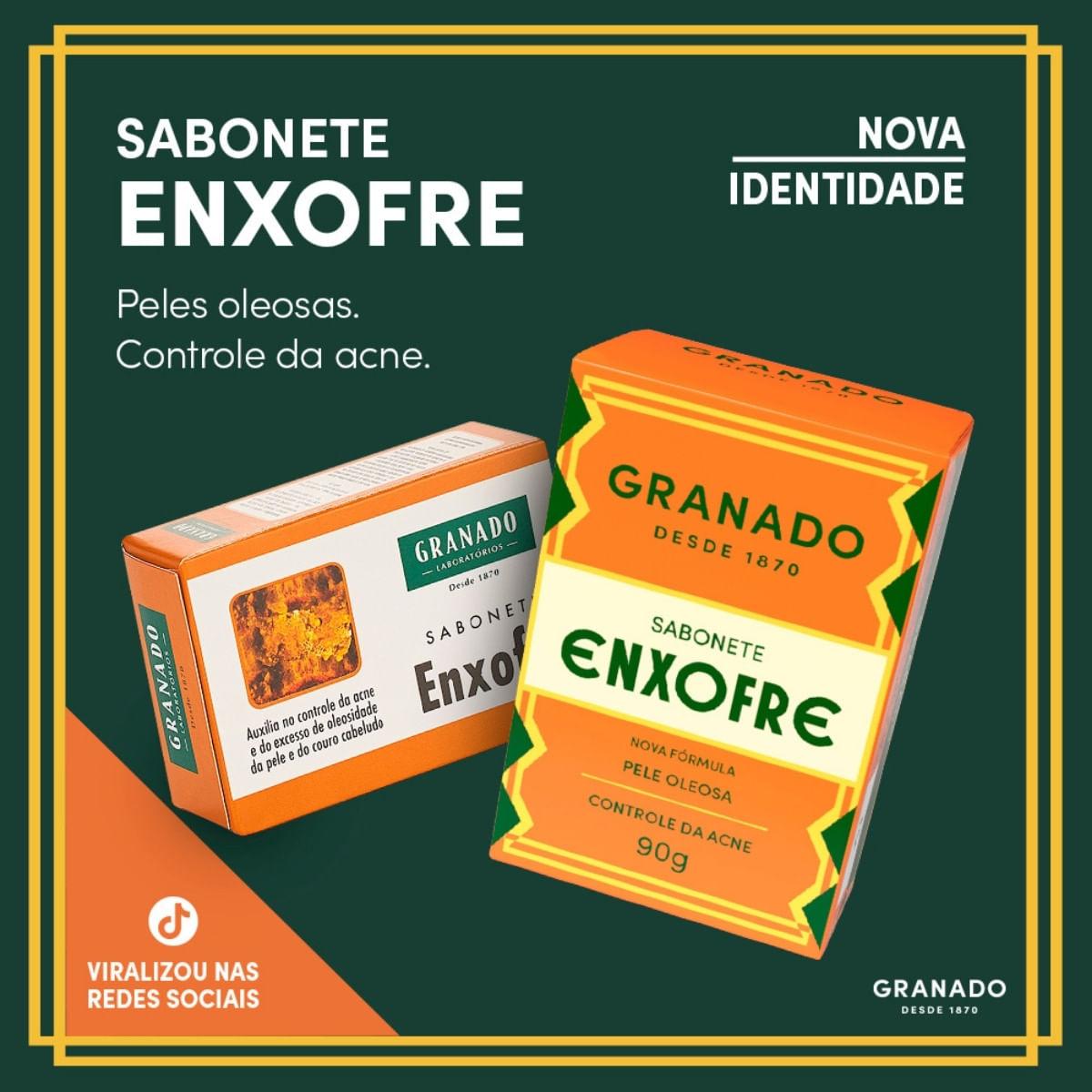 Sabonete Barra Granado Tratamentos Enxofre 90g — imagem 3 | Farmácia Resyla