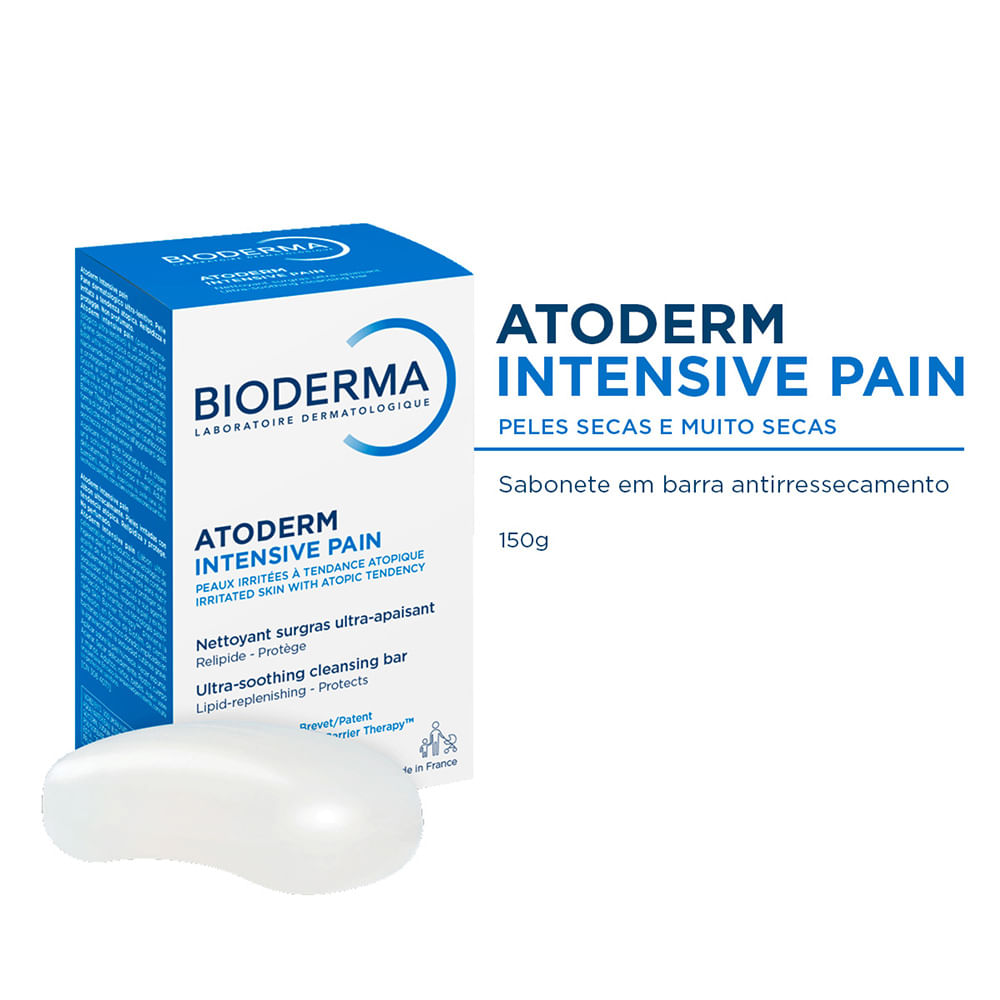 Sabonete em Barra Facial Bioderma Atoderm Hidratante 150g — imagem 2 | Farmácia Resyla