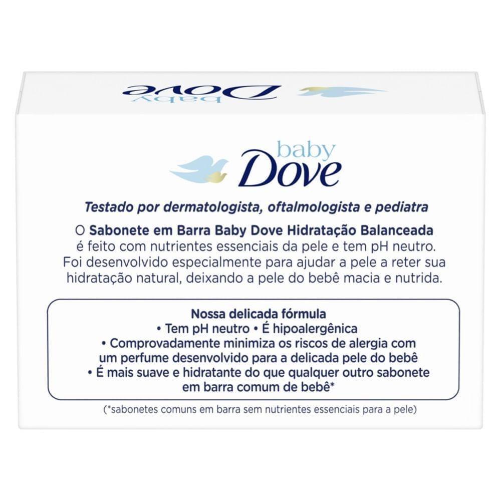 Sabonete em Barra Infantil Baby Dove Hidratação Balanceada 75g — imagem 3 | Farmácia Resyla