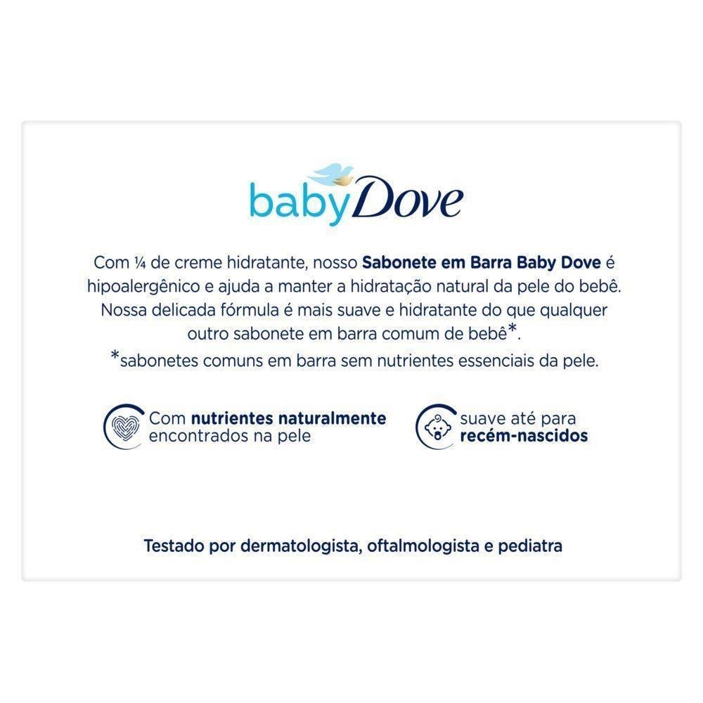 Sabonete em Barra Infantil Baby Dove Hidratação Enriquecida 75g — imagem 3 | Farmácia Resyla