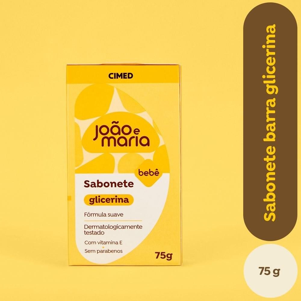 Sabonete em Barra Infantil João e Maria Bebê Glicerina 75g — imagem 2 | Farmácia Resyla