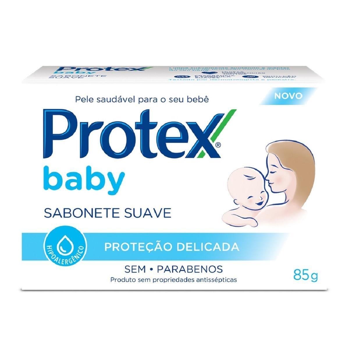 Sabonete Em Barra Para Bebê Protex Baby Delicate Care 85g — Protex Baby | Farmácia Resyla