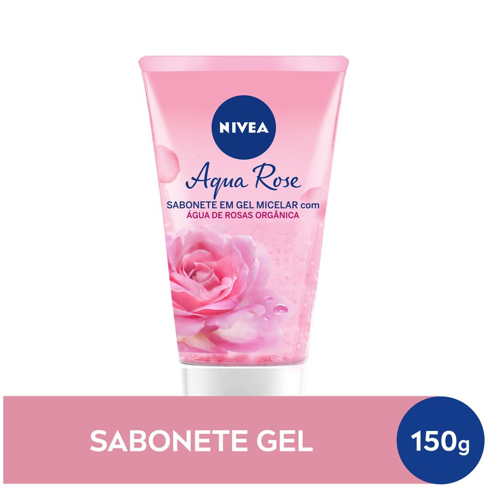 Sabonete em Gel Facial Nivea Aqua Rose 150ml — Nivea | Farmácia Resyla