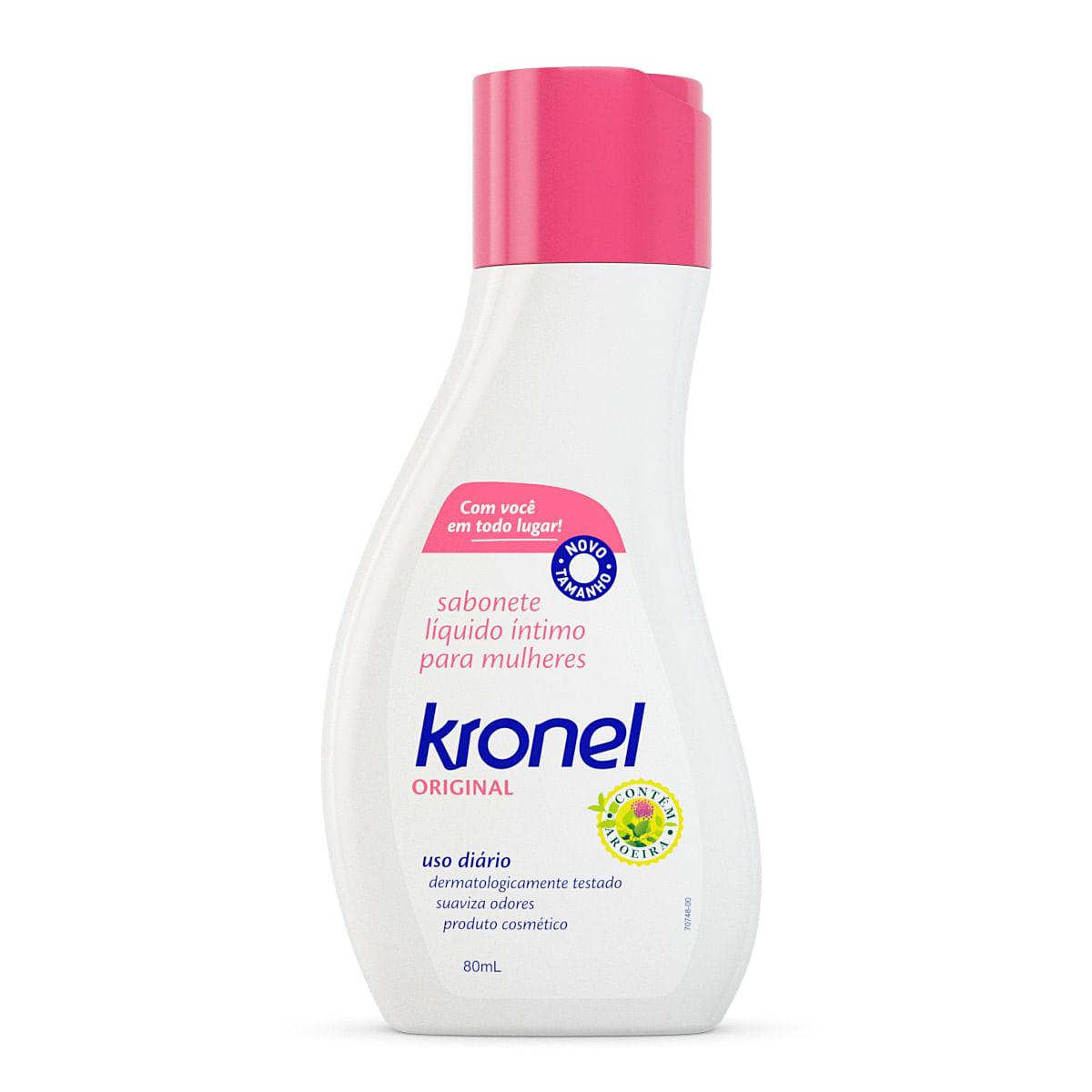 Sabonete Íntimo Líquido Kronel 80ml — Kronel | Farmácia Resyla