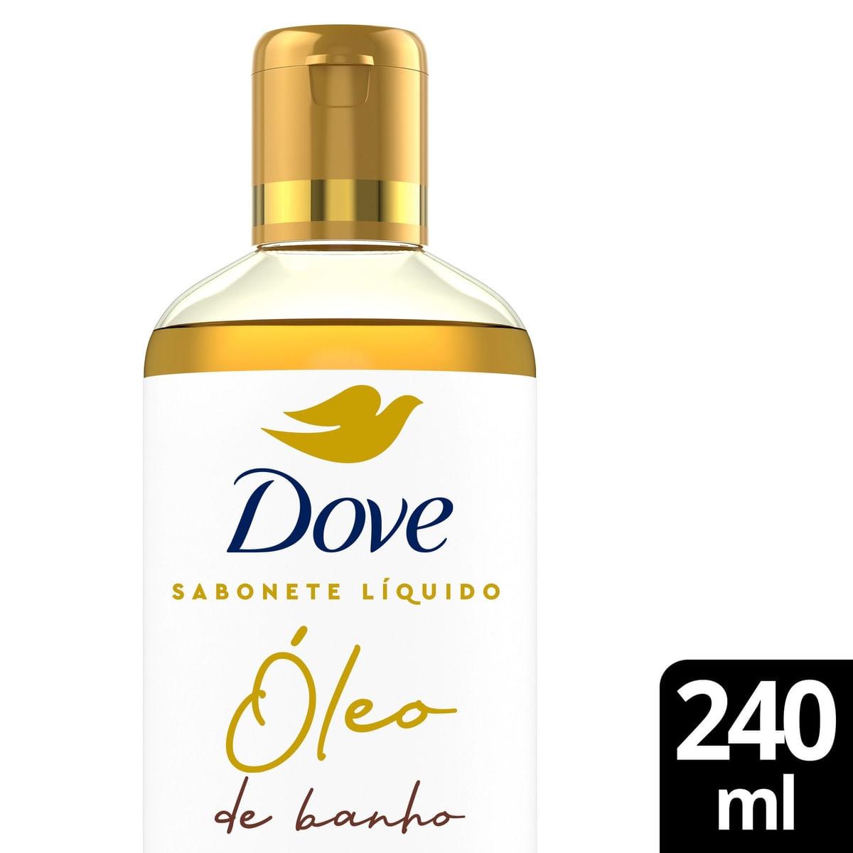 Sabonete Líquido Dove Óleo de Banho Glicerinado 240ml — Dove | Farmácia Resyla