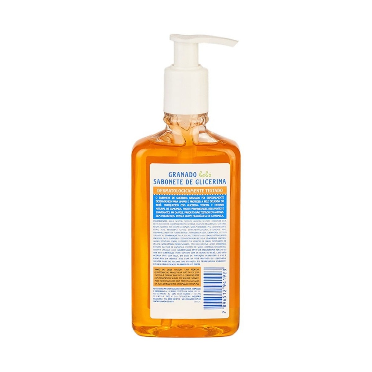 Sabonete Líquido Granado Bebê Camomila 250ml — imagem 2 | Farmácia Resyla