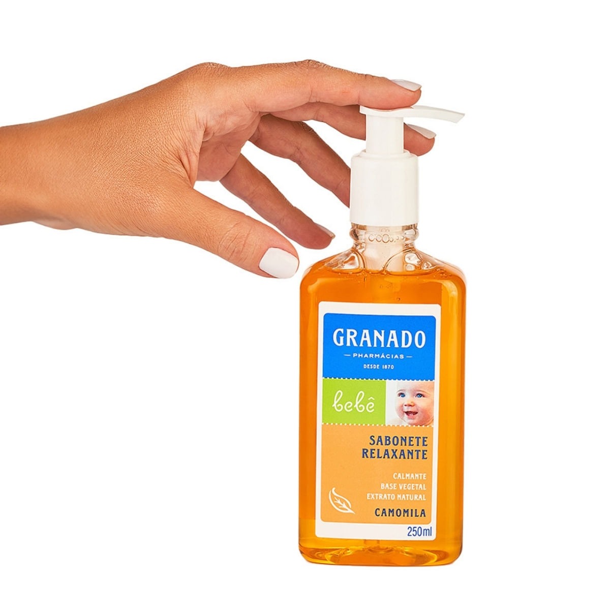 Sabonete Líquido Granado Bebê Camomila 250ml — imagem 3 | Farmácia Resyla