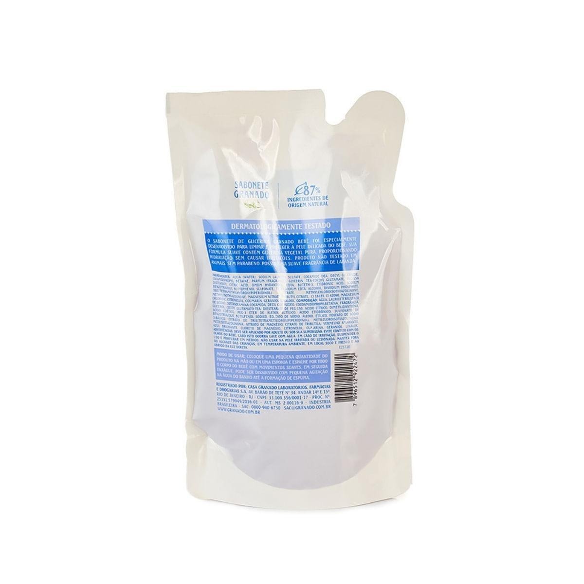 Sabonete Líquido Granado Bebê Lavanda Refil 250ml — imagem 2 | Farmácia Resyla