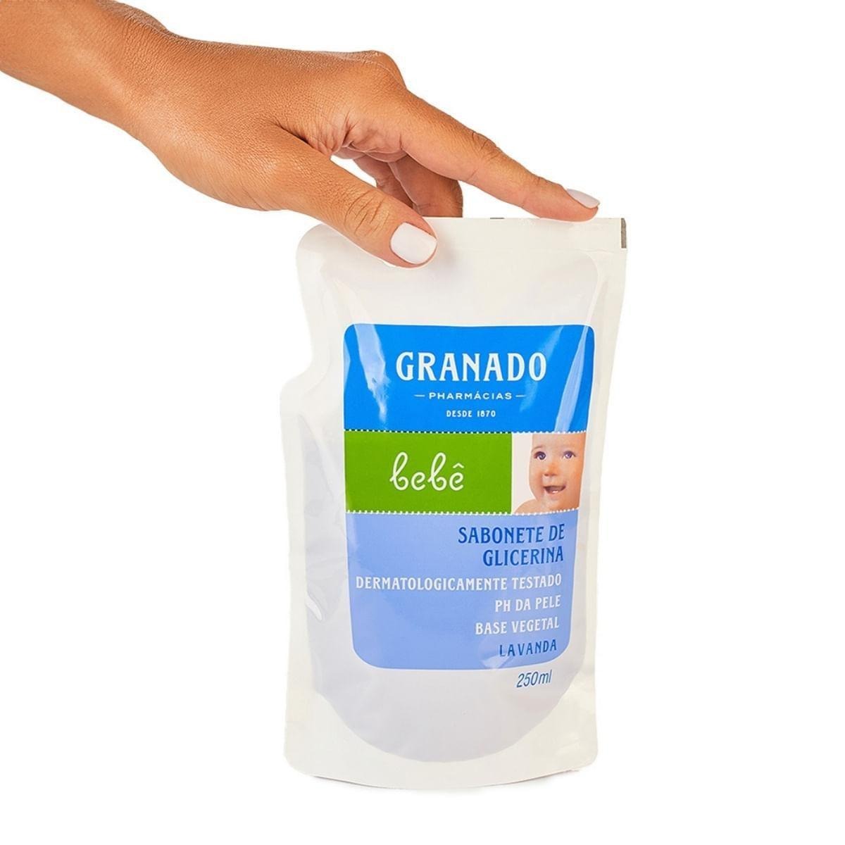 Sabonete Líquido Granado Bebê Lavanda Refil 250ml — imagem 3 | Farmácia Resyla