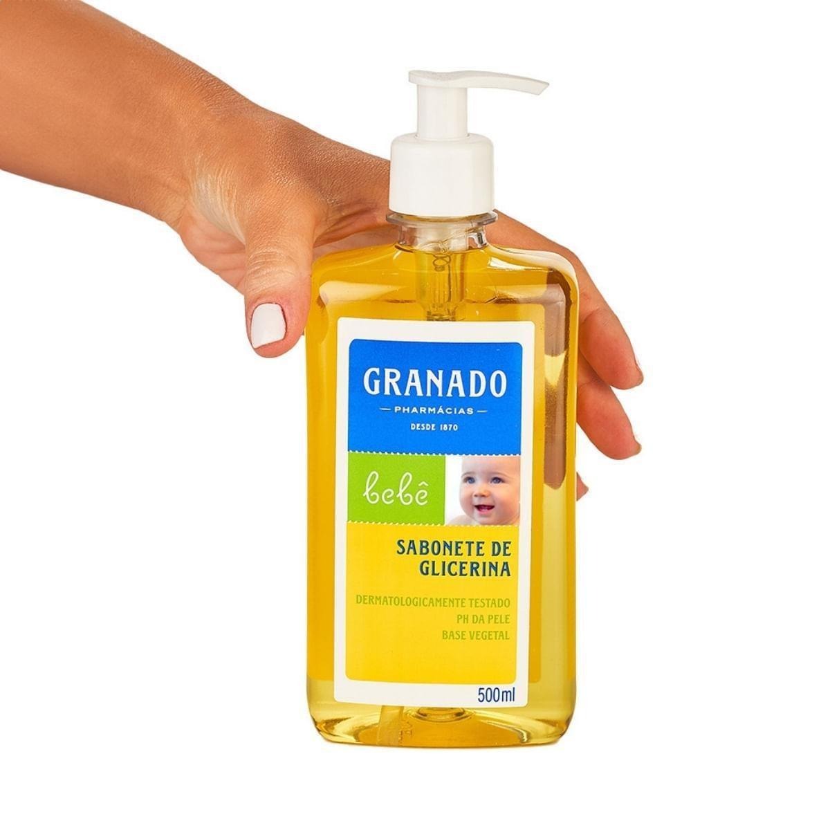 Sabonete Líquido Granado Bebê Tradicional 500ml — imagem 3 | Farmácia Resyla