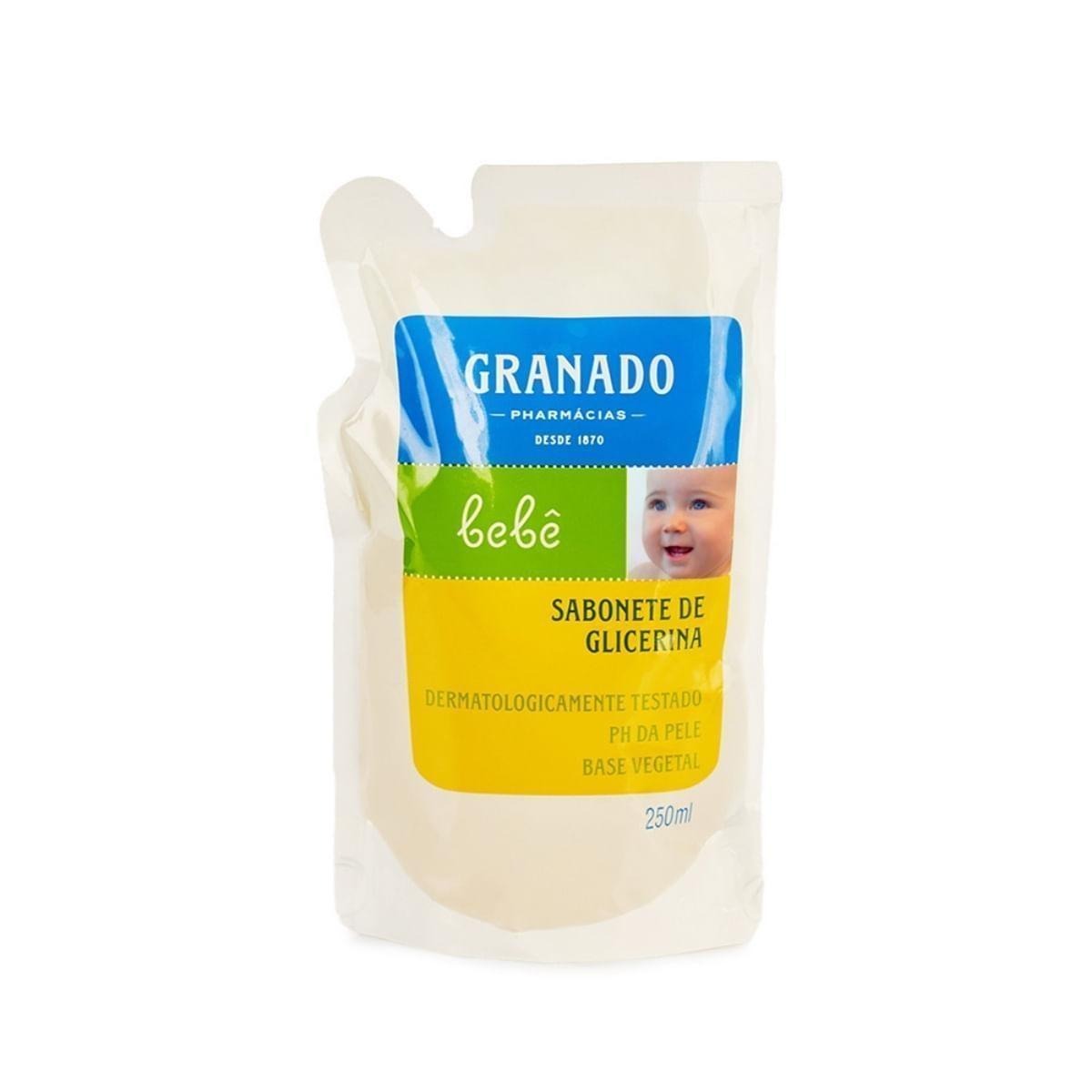 Sabonete Líquido Granado Bebê Tradicional Refil 250ml — Granado | Farmácia Resyla