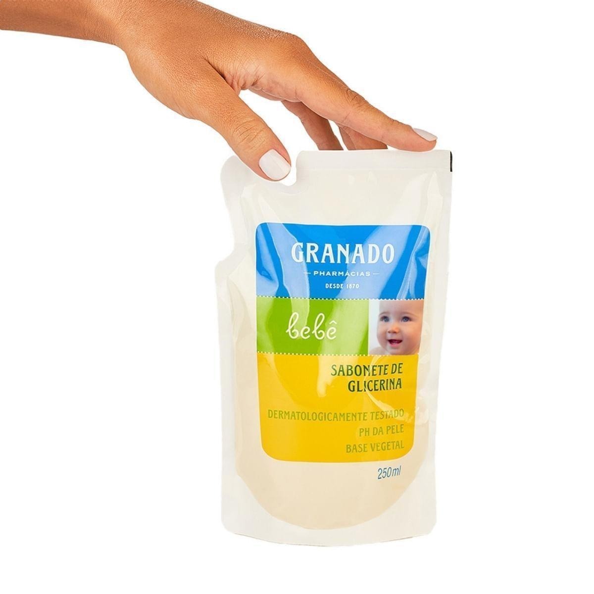 Sabonete Líquido Granado Bebê Tradicional Refil 250ml — imagem 3 | Farmácia Resyla