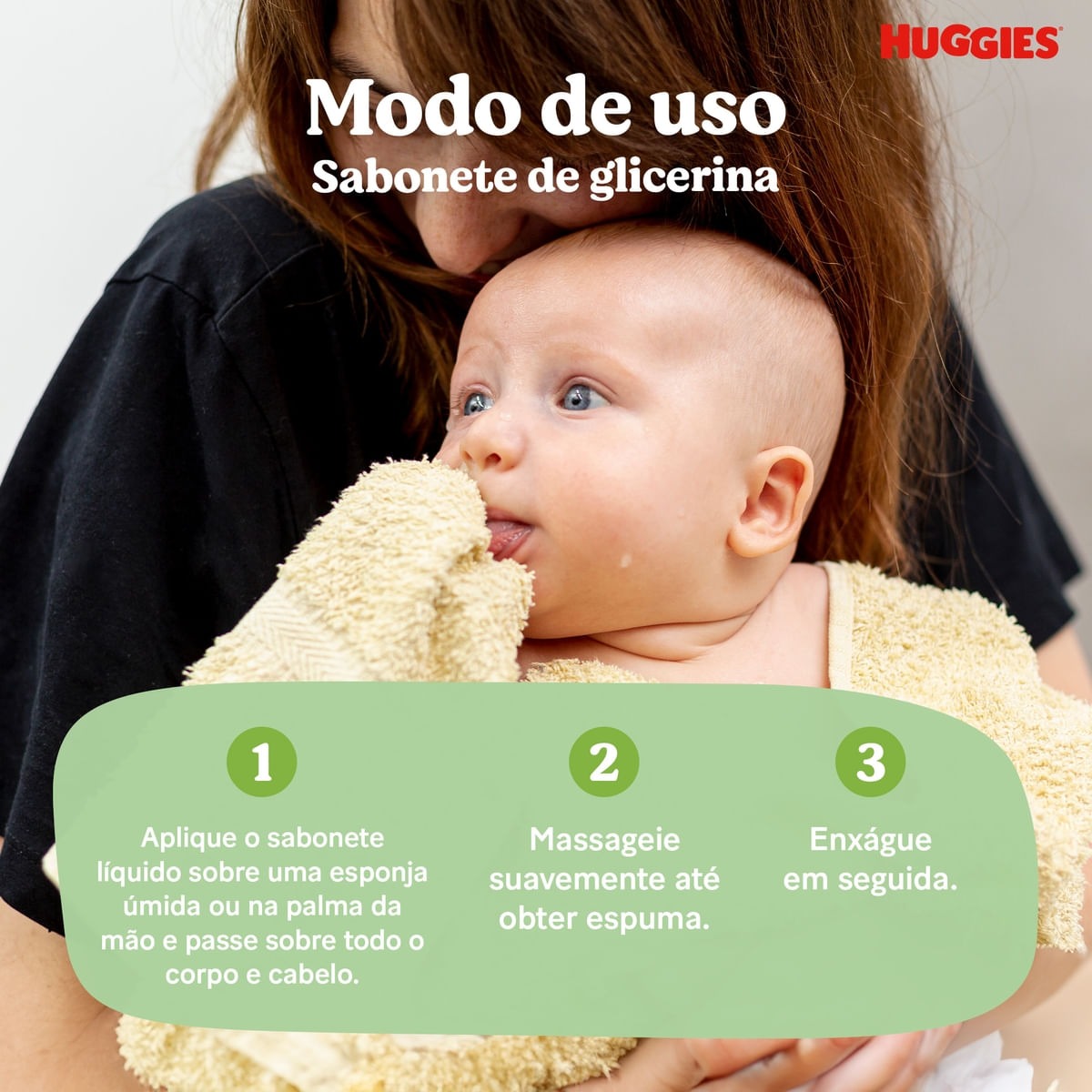Sabonete Líquido Huggies Glicerina para bebê Camomila 200ml — imagem 3 | Farmácia Resyla