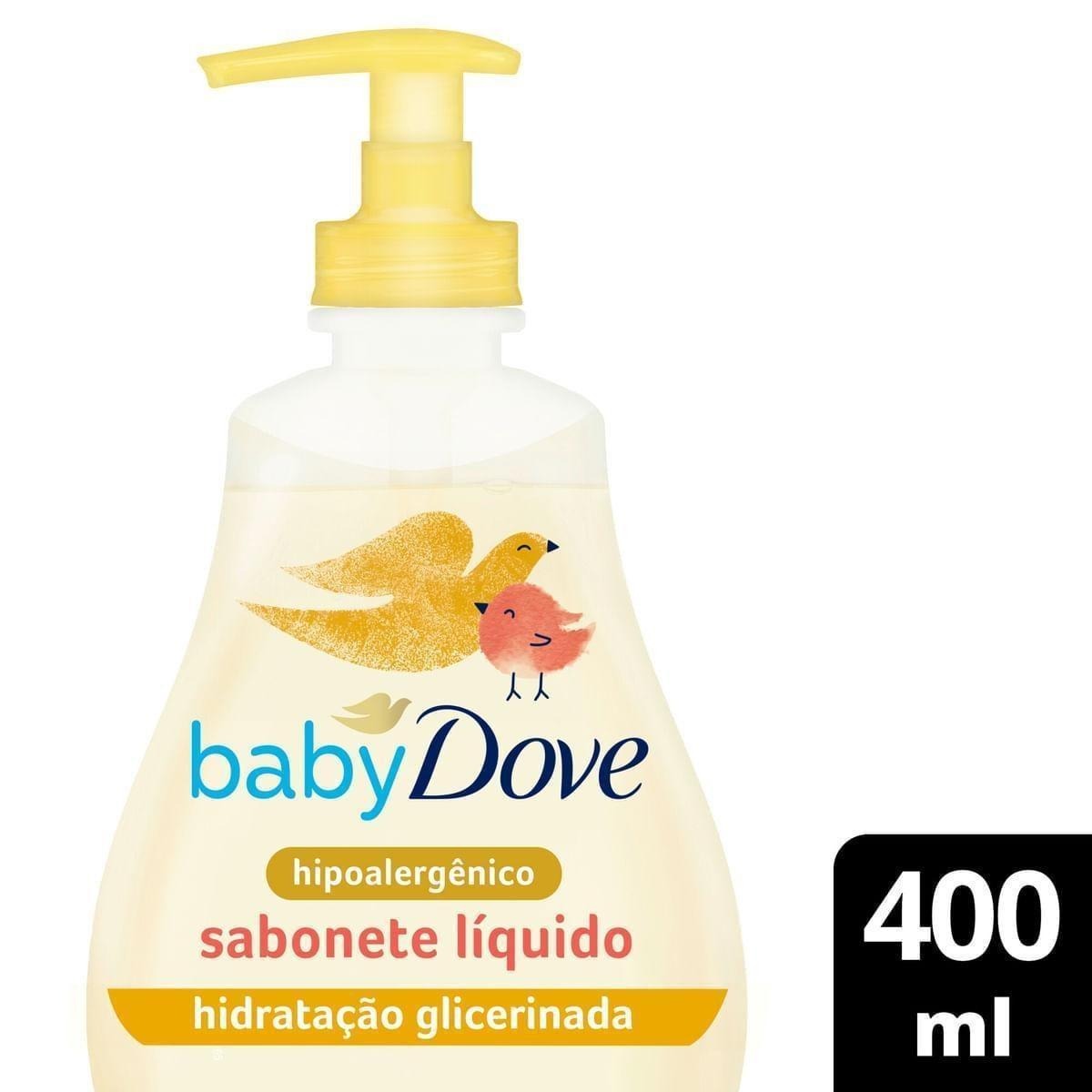 Sabonete Líquido Infantil Baby Dove Hidratação Glicerinada 400ml — Dove | Farmácia Resyla