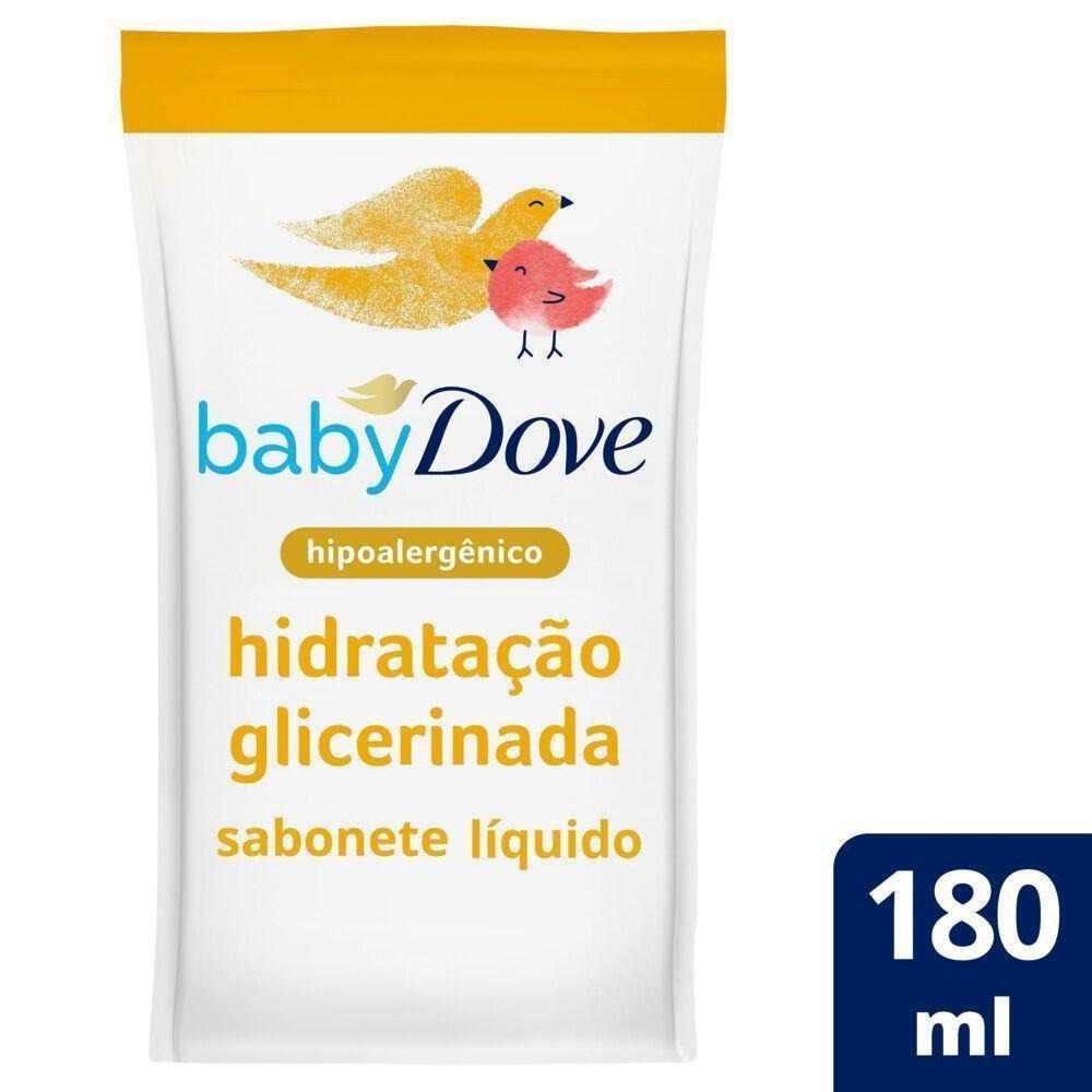 Sabonete Líquido Infantil Baby Dove Hidratação Glicerinada Relaxante Refil 400ml — Baby Dove | Farmácia Resyla