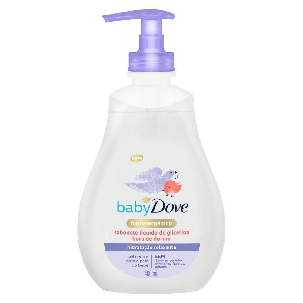 Sabonete Líquido Infantil Baby Dove Hidratação Relaxante Hora de Dormir 400ml — imagem 2 | Farmácia Resyla