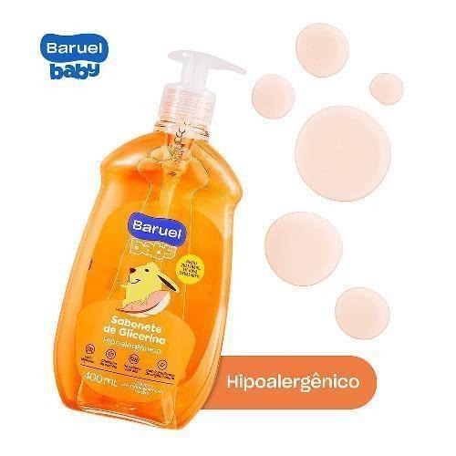Sabonete Líquido Infantil Baruel Baby Glicerina 400ml — imagem 3 | Farmácia Resyla