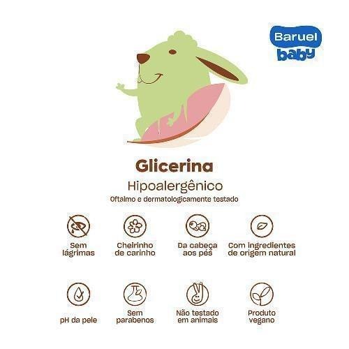 Sabonete Líquido Infantil Baruel Baby Glicerina 400ml — imagem 4 | Farmácia Resyla