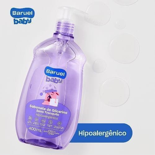 Sabonete Líquido Infantil Baruel Baby Sono Tranquilo Sem Lágrimas +6 meses 400ml — imagem 3 | Farmácia Resyla