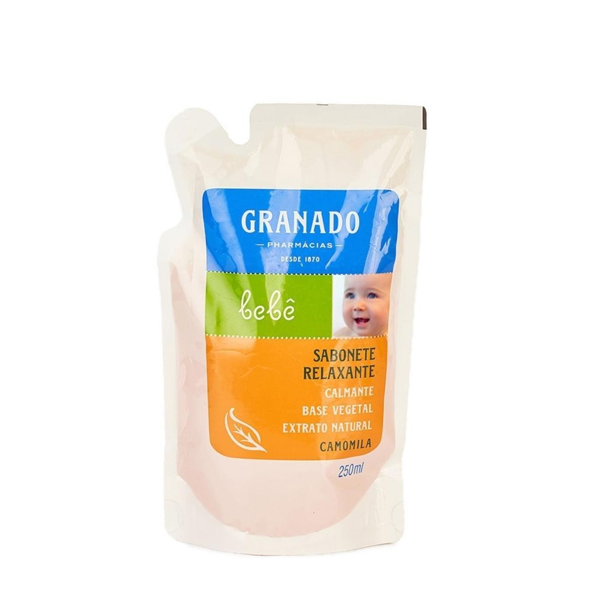 Sabonete Líquido Infantil Granado Bebê Camomila Refil 250ml — Granado | Farmácia Resyla