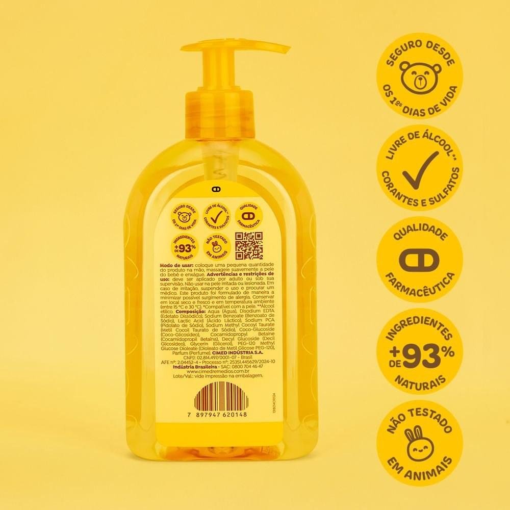 Sabonete Líquido Infantil João e Maria Bebê Glicerina 400ml — imagem 4 | Farmácia Resyla