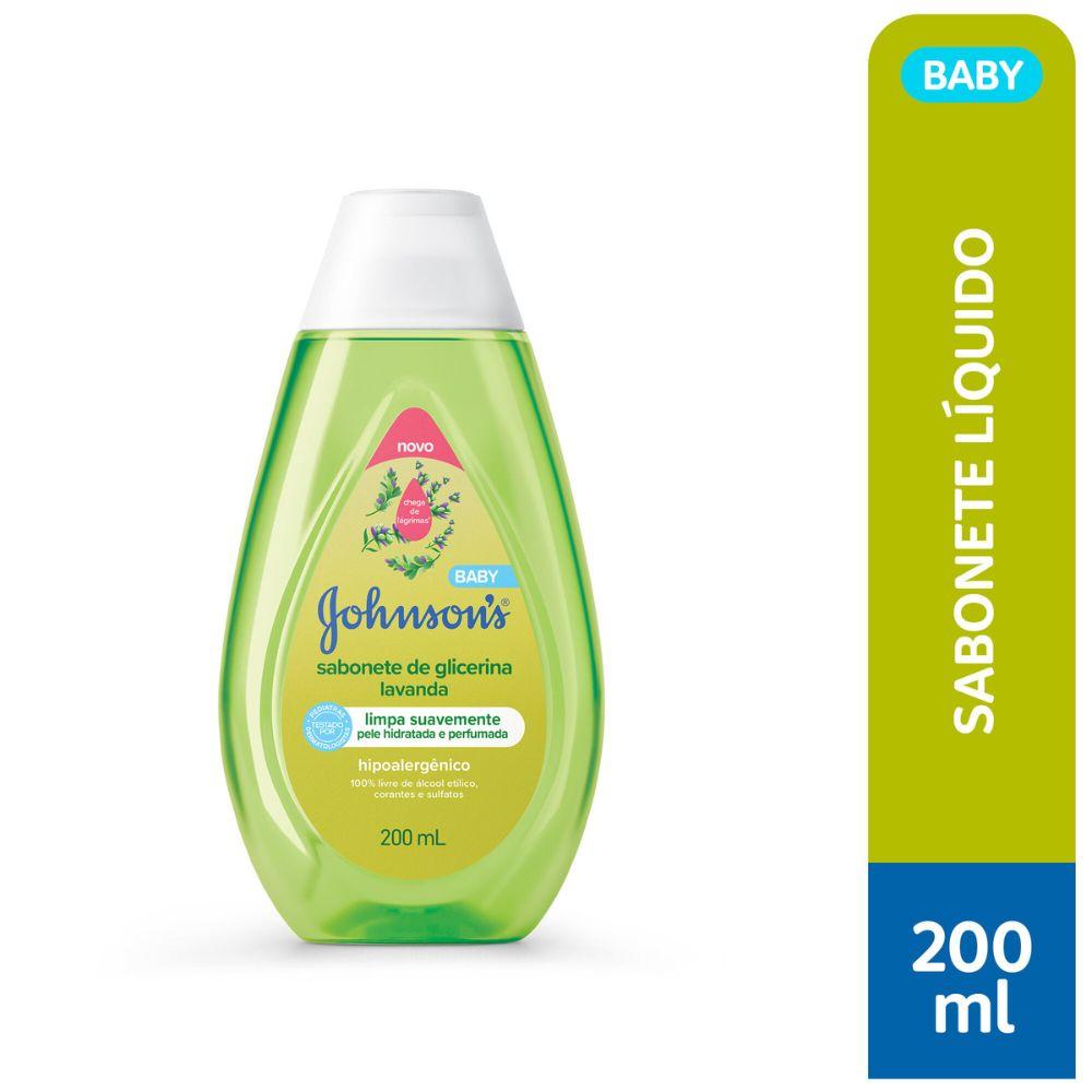 Sabonete Líquido Infantil Johnson's Baby Glicerina Lavanda 200ml — imagem 2 | Farmácia Resyla