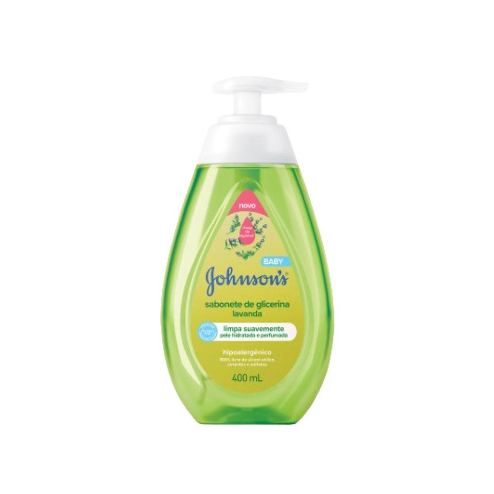 Sabonete Líquido Infantil Johnson's Baby Glicerina Lavanda 400ml — Johnsons Baby | Farmácia Resyla