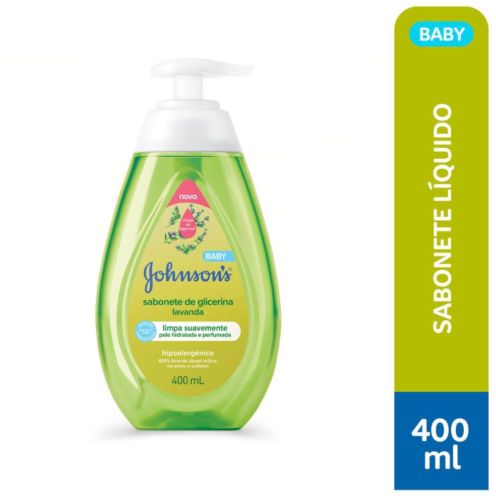 Sabonete Líquido Infantil Johnson's Baby Glicerina Lavanda 400ml — imagem 2 | Farmácia Resyla
