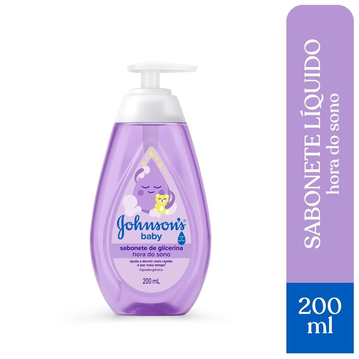 Sabonete Líquido Infantil Johnson's Baby Hora do Sono 200ml — Johnsons Baby | Farmácia Resyla