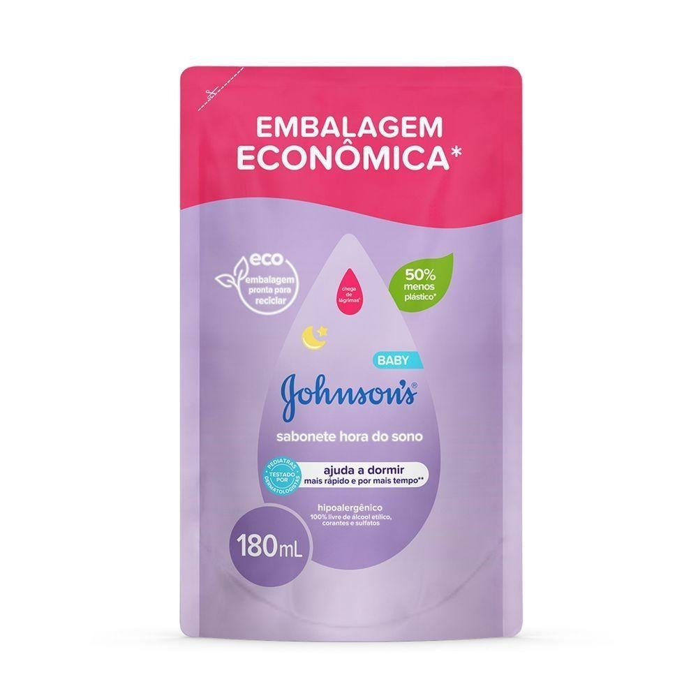 Sabonete Líquido Infantil Johnson's Baby Hora do Sono Refil 180ml — imagem 2 | Farmácia Resyla