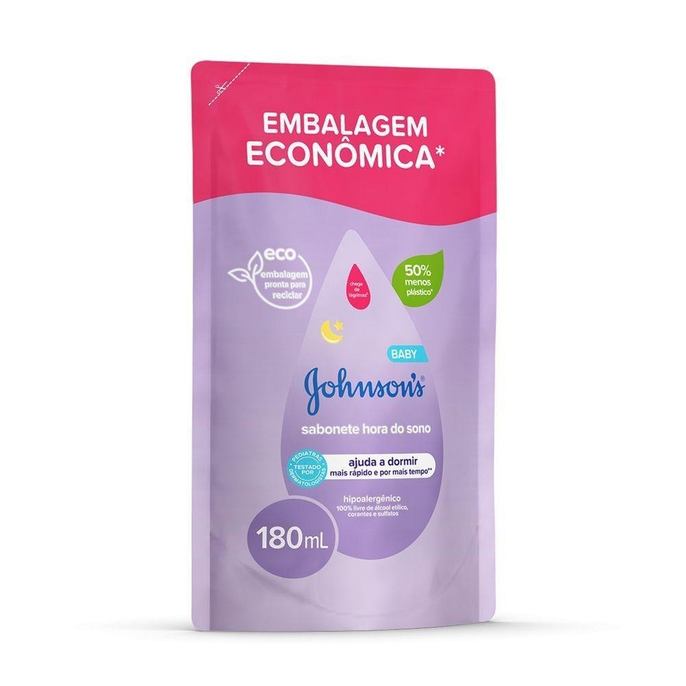 Sabonete Líquido Infantil Johnson's Baby Hora do Sono Refil 180ml — imagem 4 | Farmácia Resyla