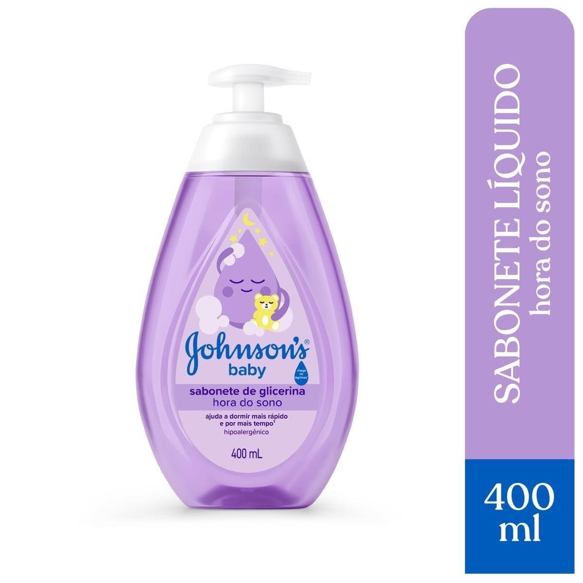 Sabonete Líquido Infantil Johnson's Baby Hora do Sono Sem Lágrimas 400ml — Johnsons Baby | Farmácia Resyla