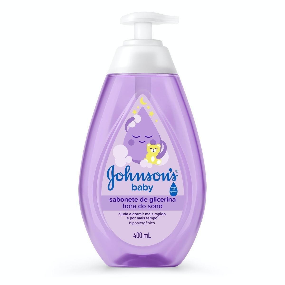 Sabonete Líquido Infantil Johnson's Baby Hora do Sono Sem Lágrimas 400ml — imagem 2 | Farmácia Resyla