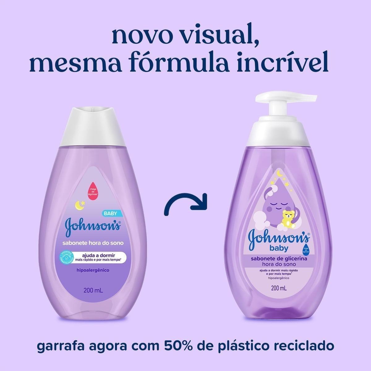 Sabonete Líquido Infantil Johnson's Baby Hora do Sono Sem Lágrimas 400ml — imagem 4 | Farmácia Resyla