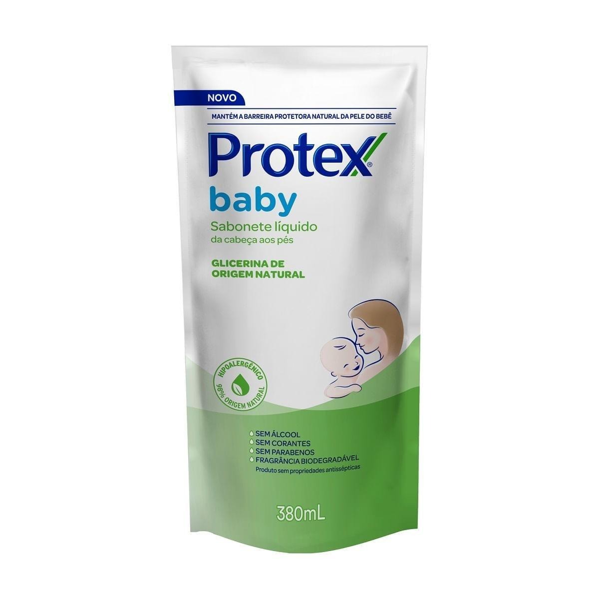 Sabonete Líquido Infantil Protex Baby Glicerina Refil 380ml — Protex | Farmácia Resyla