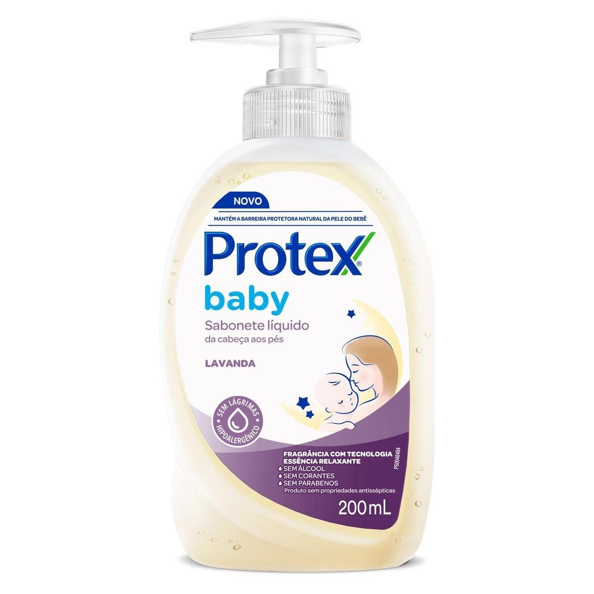 Sabonete Líquido Infantil Protex Baby Lavanda 200ml — Protex Baby | Farmácia Resyla