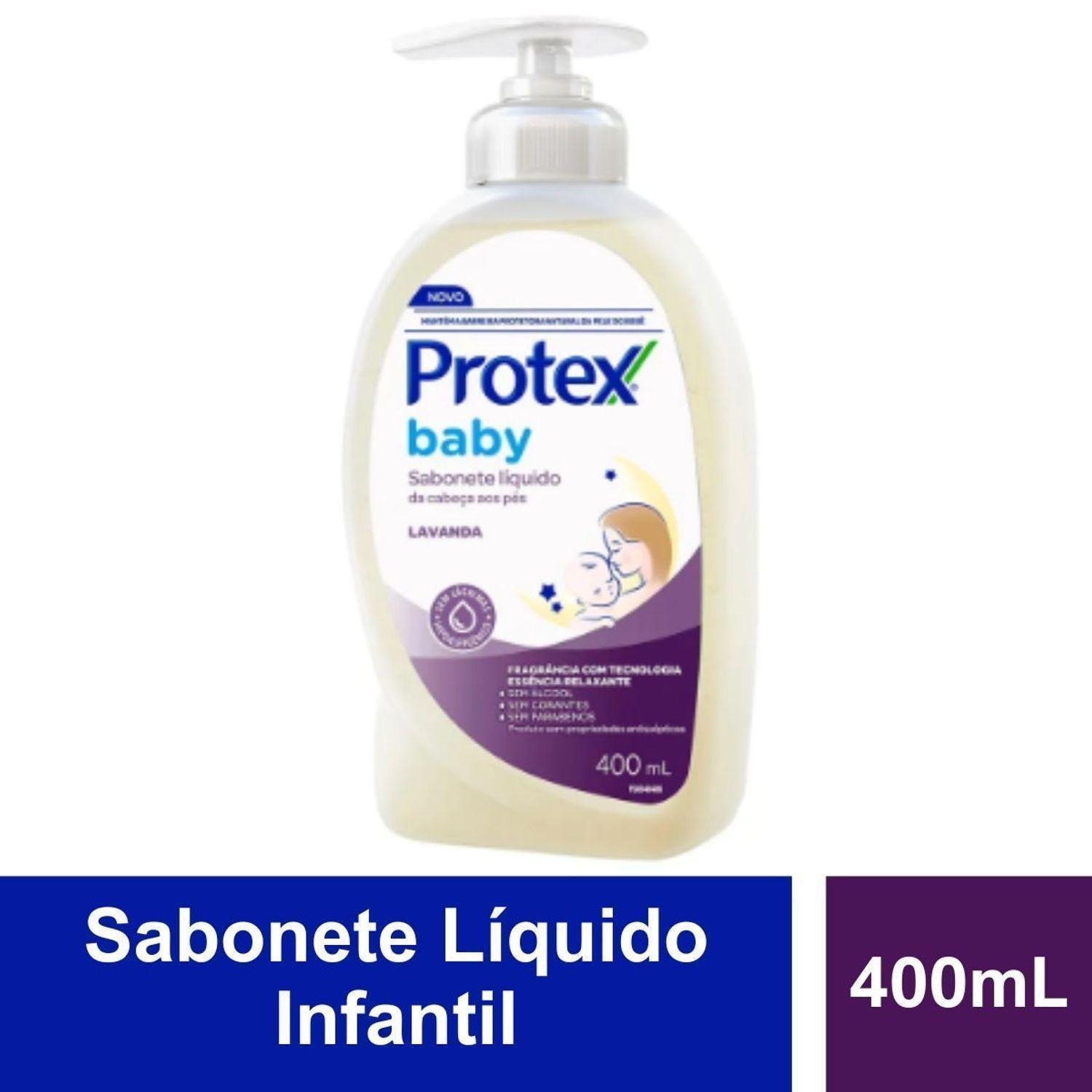 Sabonete Líquido Infantil Protex Baby Lavanda 400ml — Protex Baby | Farmácia Resyla