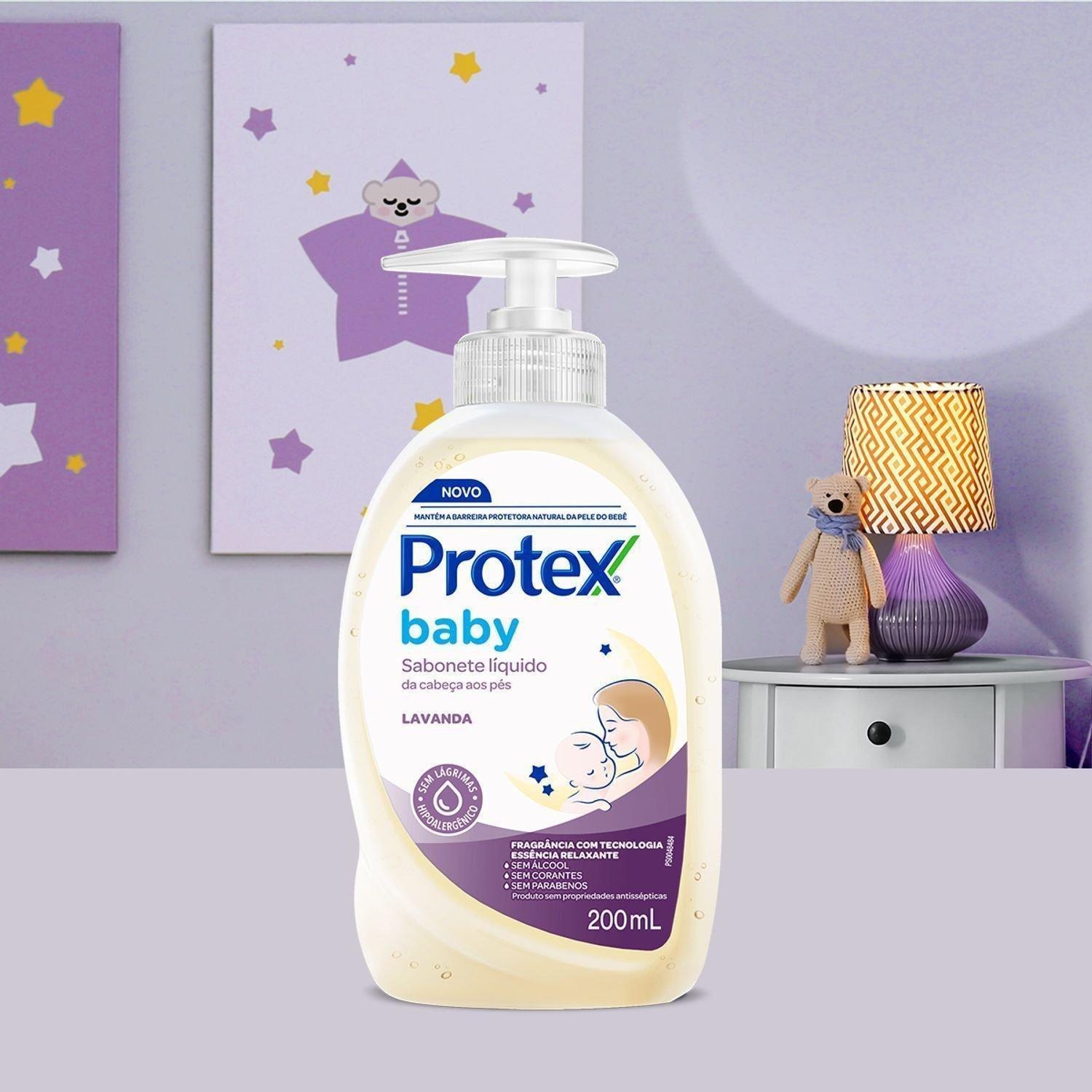 Sabonete Líquido Infantil Protex Baby Lavanda 400ml — imagem 2 | Farmácia Resyla