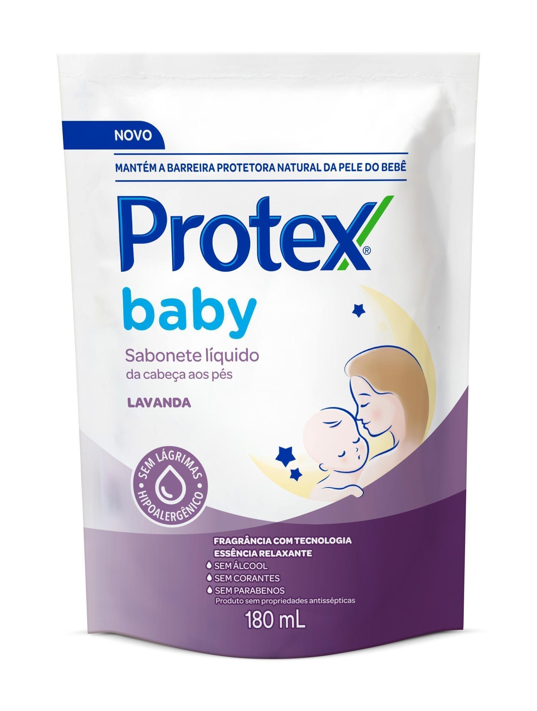 Sabonete Líquido Infantil Protex Baby Lavanda Refil 180ml — Protex Baby | Farmácia Resyla