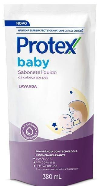 Sabonete Líquido Infantil Protex Baby Lavanda Refil 380ml — Protex | Farmácia Resyla