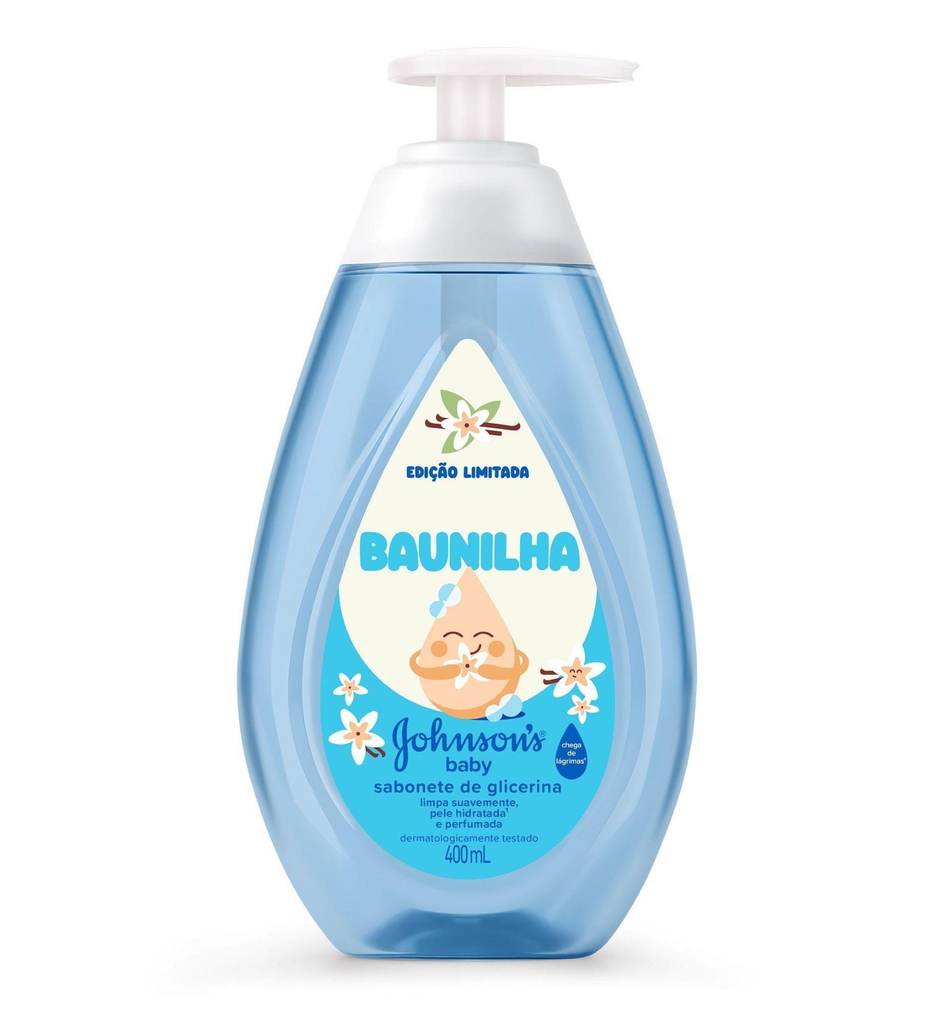 Sabonete Líquido Johnsons Baby De Glicerina Baunilha 400ml — Johnsons Baby | Farmácia Resyla