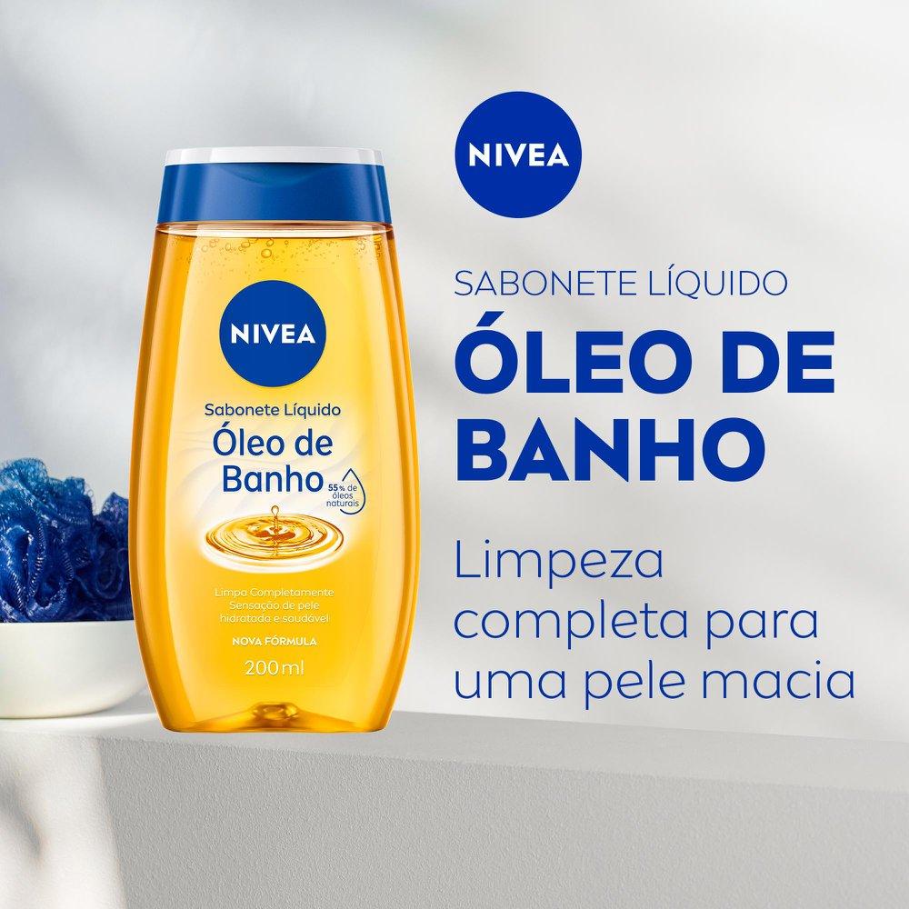 Sabonete Líquido Nivea Óleo de Banho 200ml — imagem 2 | Farmácia Resyla