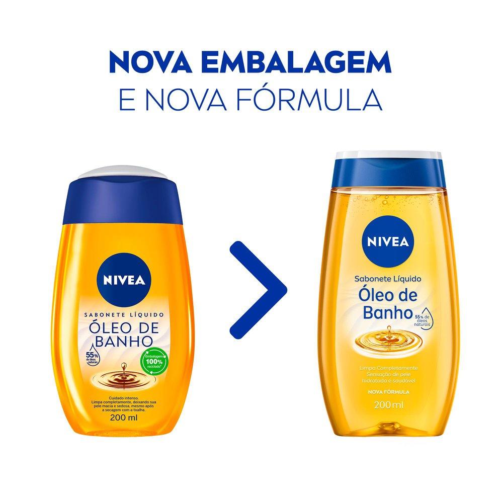 Sabonete Líquido Nivea Óleo de Banho 200ml — imagem 3 | Farmácia Resyla
