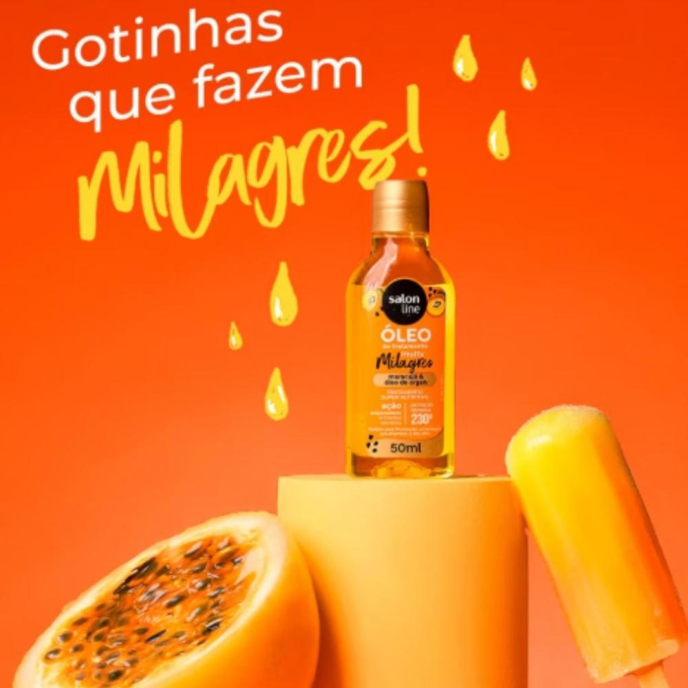 Salon Line Cachos dos Sonhos Multy Maracujá – Óleo – 50?ml — imagem 3 | Farmácia Resyla
