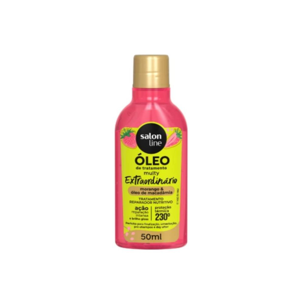 Salon Line Cachos dos Sonhos Multy Morango – Óleo – 50?ml — Salon Line | Farmácia Resyla