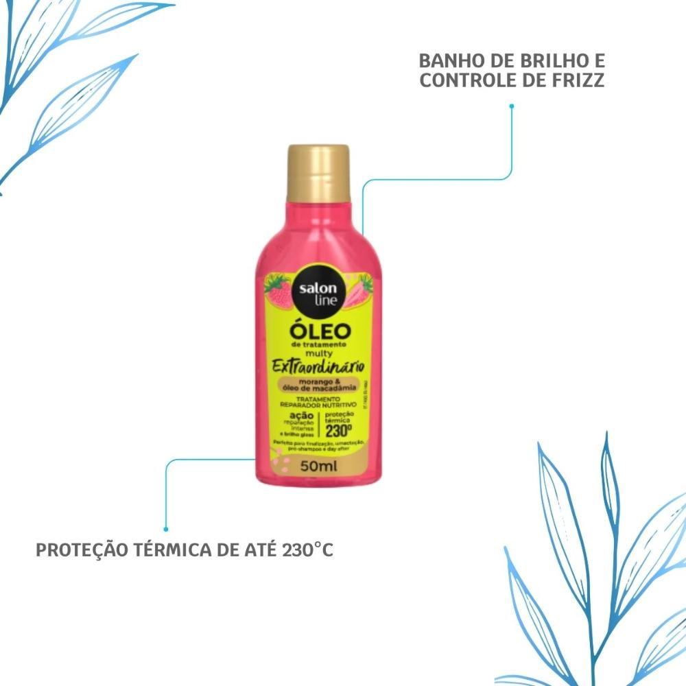 Salon Line Cachos dos Sonhos Multy Morango – Óleo – 50?ml — imagem 4 | Farmácia Resyla