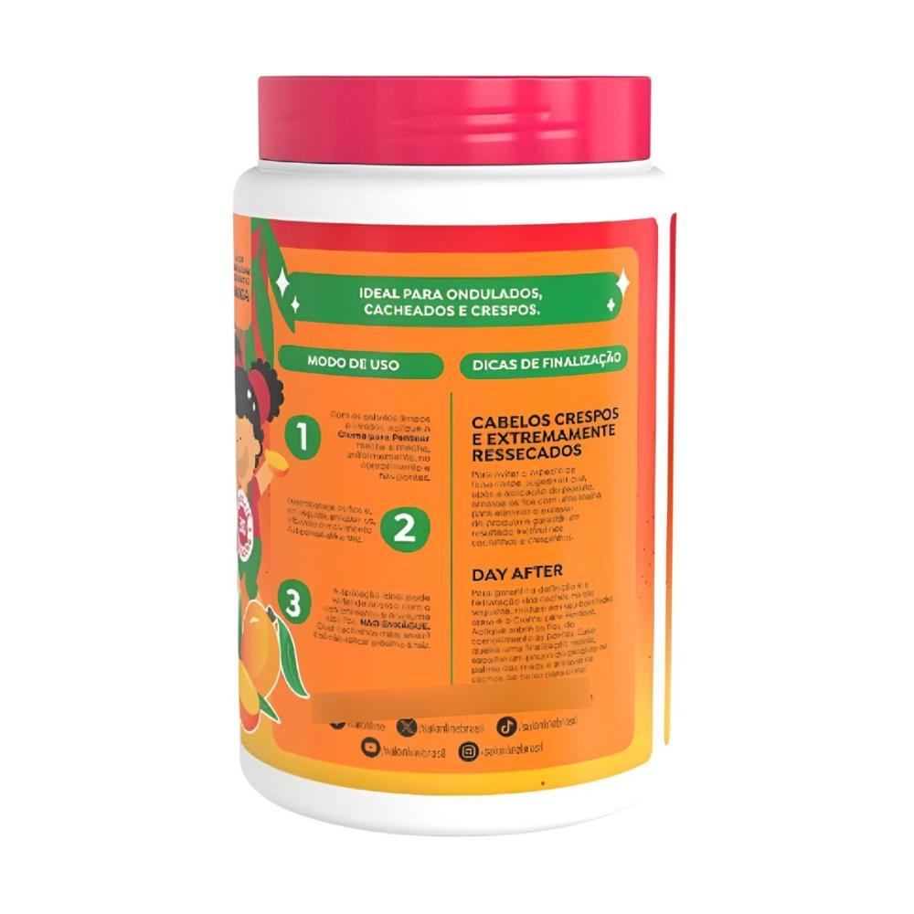 Salon Line Kids - Manga Cachinhos Ativados - Creme para Pentear - 1000ml — imagem 4 | Farmácia Resyla