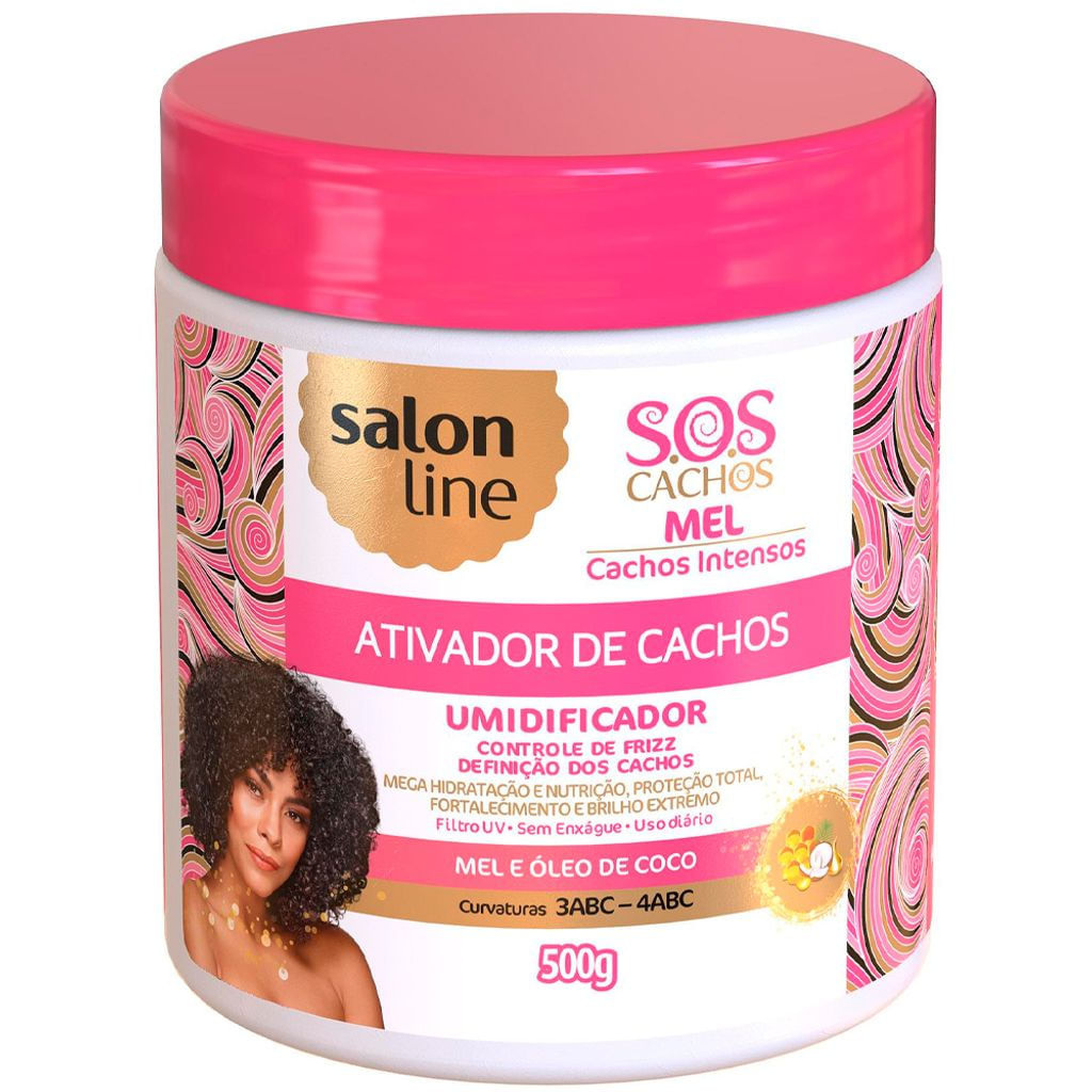 Salon Line Mel Ativador De Cachos 500ml — Salon Line | Farmácia Resyla