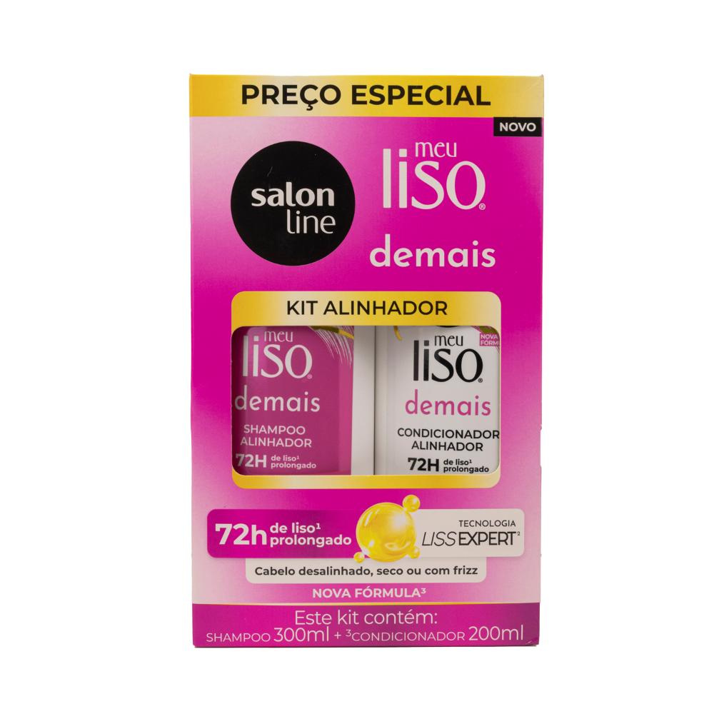 Salon Line - Meu Liso Alinhador - Kit Shampoo e Condicionador — Salon Line | Farmácia Resyla