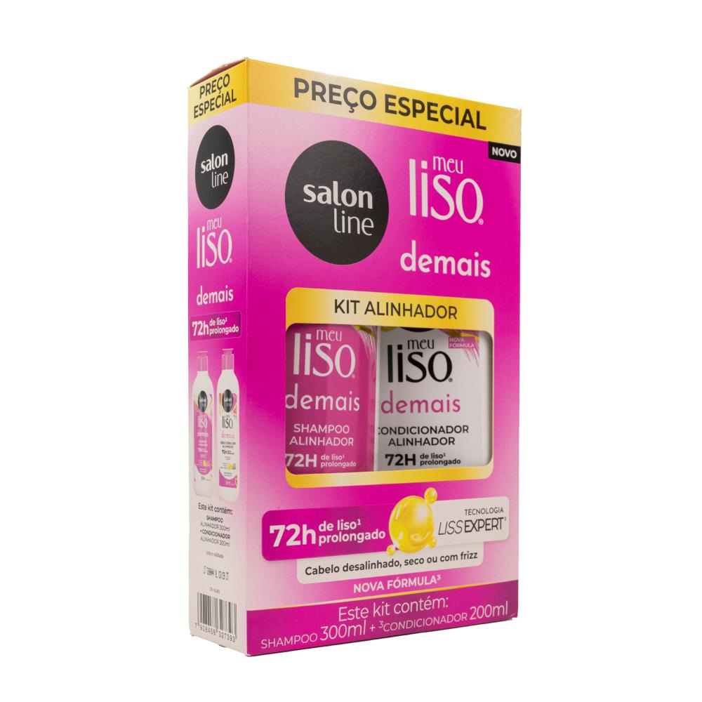Salon Line - Meu Liso Alinhador - Kit Shampoo e Condicionador — imagem 3 | Farmácia Resyla